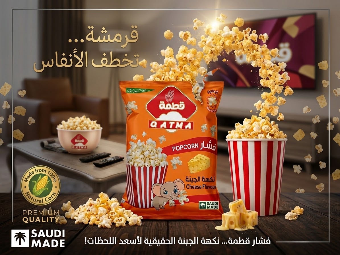فشار قطمة - نكهة الجبنة