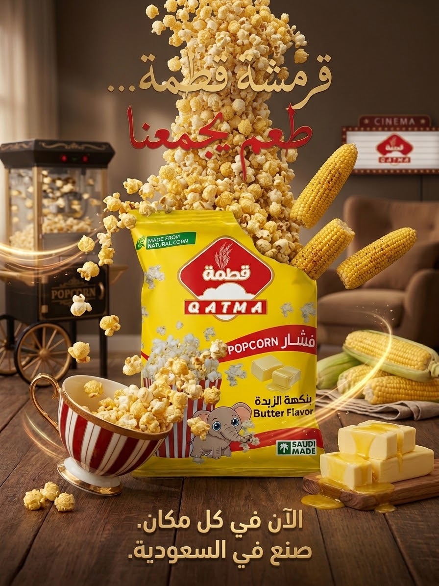 فشار قطمة - نكهة الزبدة